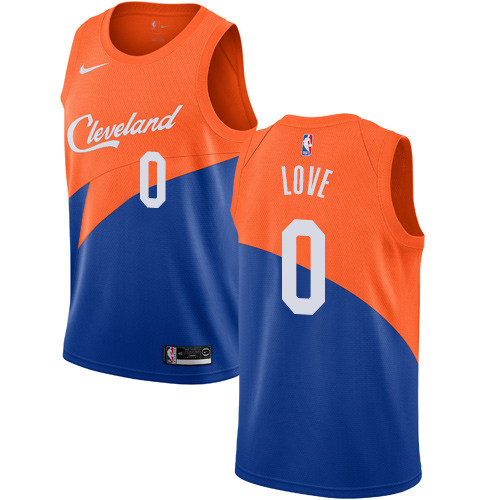Nike Cavaliers #0 Kevin Love Blue NBA Swingman City Edition 2018 19 Jersey