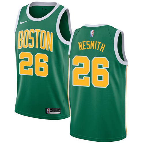 Nike Celtics #26 Aaron Nesmith Green NBA Swingman Earned Edition Jersey