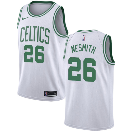 Nike Celtics #26 Aaron Nesmith White NBA Swingman Association Edition Jersey