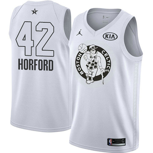 Nike Celtics #42 Al Horford White NBA Jordan Swingman 2018 All-Star Game Jersey