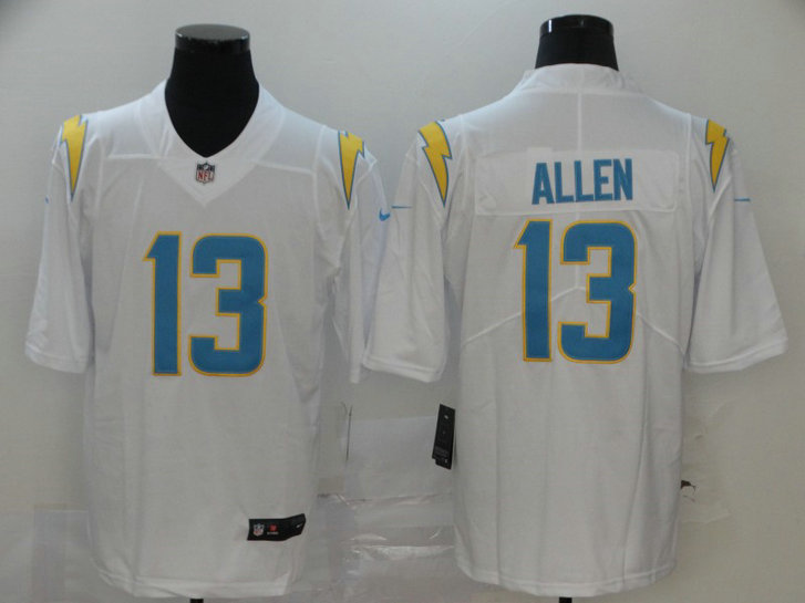 Nike Chargers #13 Keenan Allen White Men's Stitched NFL Vapor Untouchable Limited Jersey