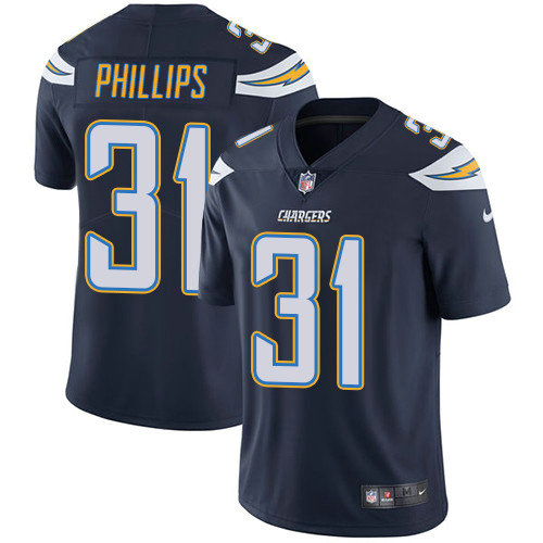 Nike Chargers #31 Adrian Phillips Navy Blue Team Color Youth Stitched NFL Vapor Untouchable Limited Jersey