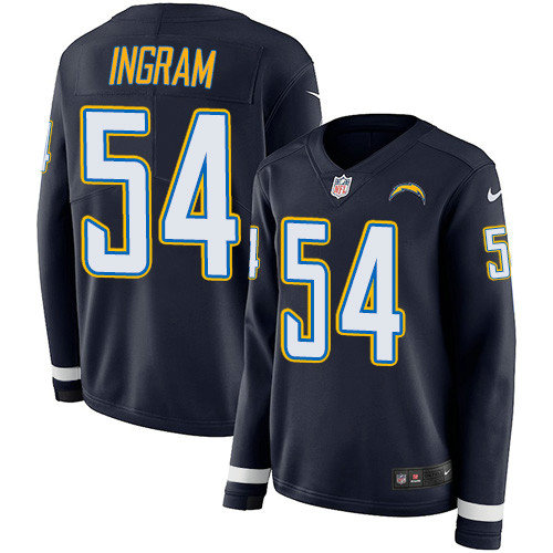 Nike Chargers #54 Melvin Ingram Navy Blue Team Color Women's