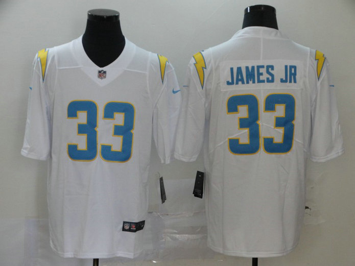 Nike Chargers 33 Derwin James 2020 New Vapor Untouchable Limited White Jersey