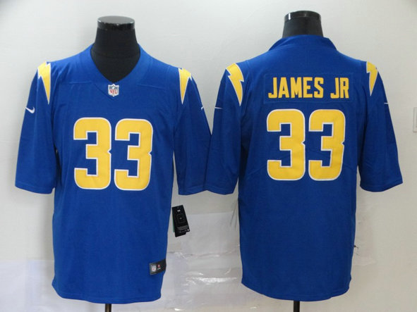 Nike Chargers 33 Derwin James Blue 2020 New Vapor Untouchable Limited Jersey