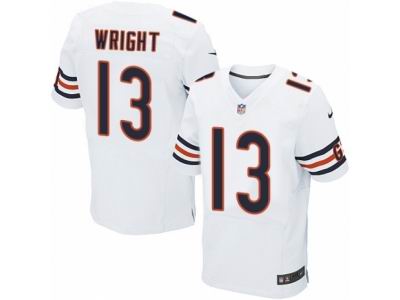 Nike Chicago Bears #13 Kendall Wright Elite White NFL Jersey