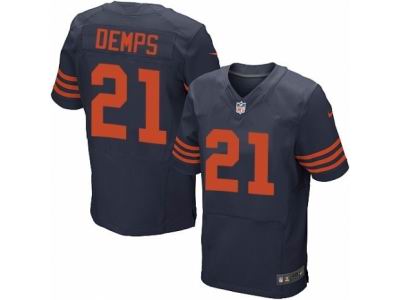 Nike Chicago Bears #21 Quintin Demps Elite Navy Blue 1940s Throwback Jersey