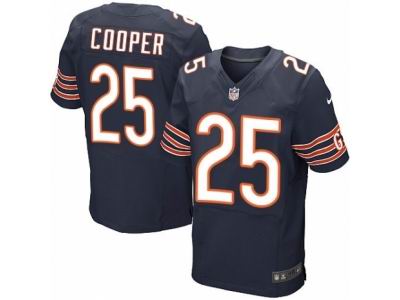 Nike Chicago Bears #25 Marcus Cooper Elite Navy Blue Jersey