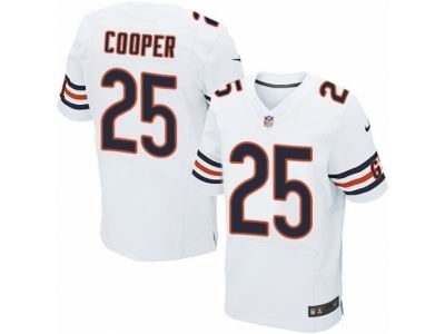 Nike Chicago Bears #25 Marcus Cooper Elite White Jersey