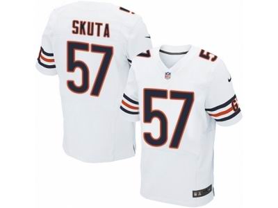 Nike Chicago Bears #57 Dan Skuta Elite White NFL Jersey