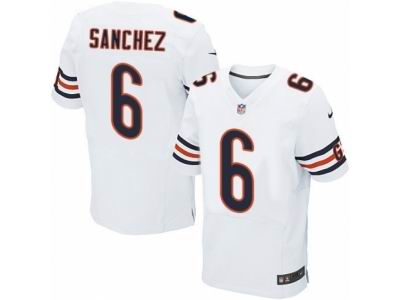 Nike Chicago Bears #6 Mark Sanchez Elite White NFL Jersey