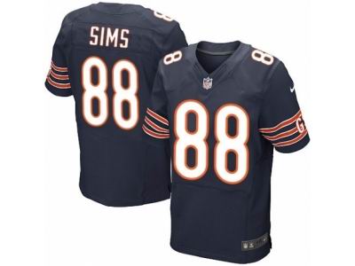 Nike Chicago Bears #88 Dion Sims Elite Navy Blue Jersey