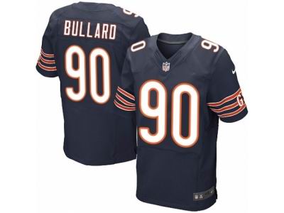 Nike Chicago Bears #90 Jonathan Bullard Elite Navy Blue Jersey