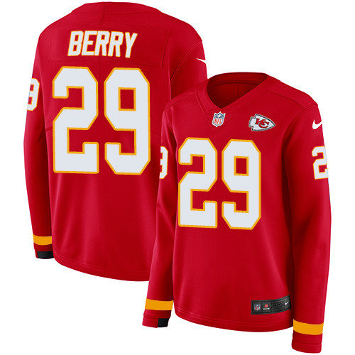 Nike Chiefs #29 Eric Berry Red Team Color Women's Stitched NFL