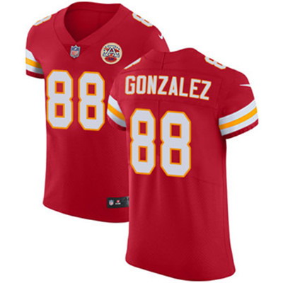 Nike Chiefs #88 Tony Gonzalez Red Team Color Men's Stitched NFL Vapor Untouchable Elite Jersey