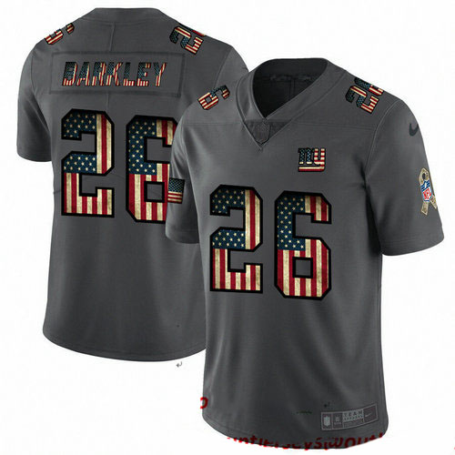 Nike Chiefs 87 Travis Kelce 2019 Salute To Service USA Flag Fashion Limited Jersey