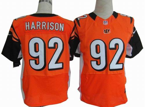 Nike Cincinnati Bengals #92 James Harrison orange elite jerseys