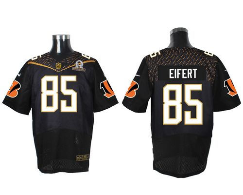 Nike Cincinnati Bengals 85 Tyler Eifert Black 2016 Pro Bowl NFL Elite Jersey