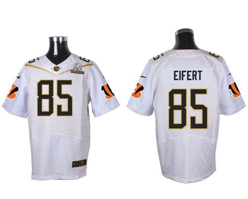 Nike Cincinnati Bengals 85 Tyler Eifert White 2016 Pro Bowl NFL Elite Jersey