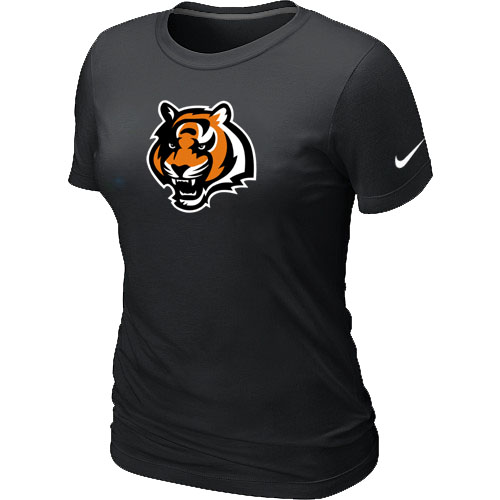 Nike Cincinnati Bengals Tean Logo Women's Black T-Shirt