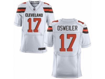 Nike Cleveland Browns #17 Brock Osweiler Elite White NFL Jersey