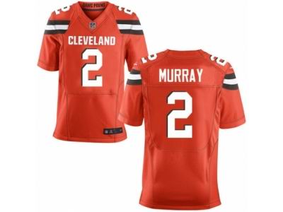 Nike Cleveland Browns #2 Patrick Murray Elite Orange Jersey