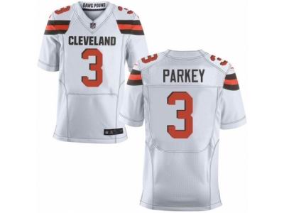 Nike Cleveland Browns #3 Cody Parkey Elite White NFL Jersey
