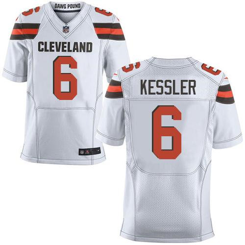Nike Cleveland Browns 6 Cody Kessler White NFL New Elite Jersey