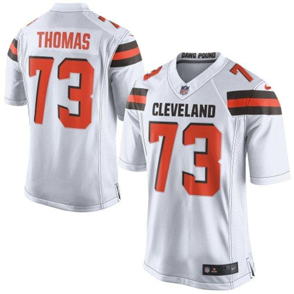 Nike Cleveland Browns 73 Joe Thomas White NFL New Elite Jersey