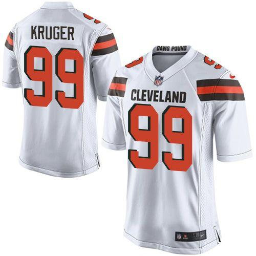 Nike Cleveland Browns 99 Paul Kruger White NFL New Elite Jersey