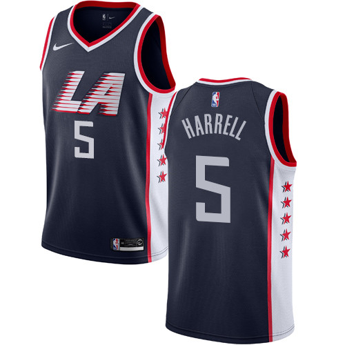Nike Clippers #5 Montrezl Harrell Navy NBA Swingman City Edition 2018 19 Jersey