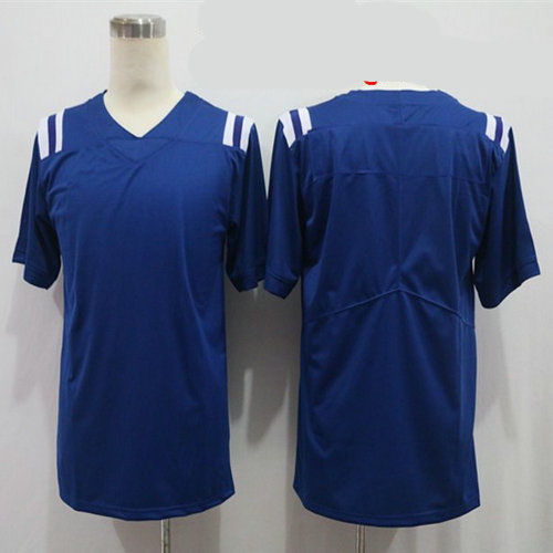 Nike Colts Blank Blue Vapor Untouchable Limited Jersey