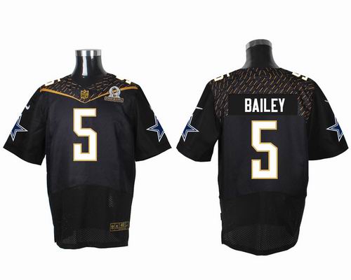 Nike Dallas Cowboys #5 Dan Bailey black 2016 Pro Bowl Elite Jersey