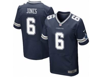 Nike Dallas Cowboys #6 Chris Jones Elite Navy Blue Jersey