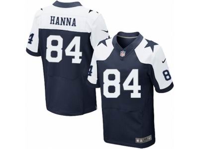 Nike Dallas Cowboys #84 James Hanna Elite Navy Blue Throwback Jersey