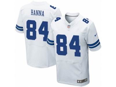 Nike Dallas Cowboys #84 James Hanna Elite White NFL Jersey