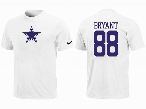 Nike Dallas Cowboys #88 Dez Bryant white T-Shirt