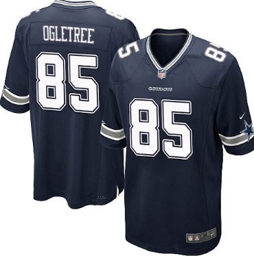 Nike Dallas Cowboys 85 Kevin Ogletree Blue Game Jersey