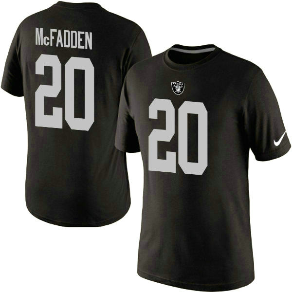 Nike Darren McFadden Oakland Raiders 20 Pride Name & Number T-Shirt - Black
