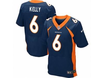 Nike Denver Broncos #6 Chad Kelly Elite Navy Blue Jersey