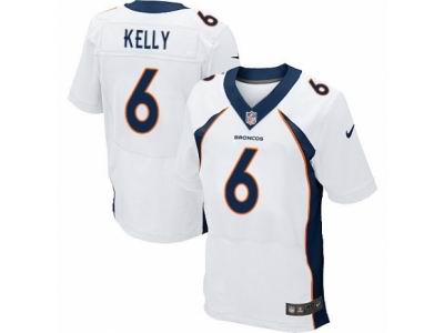 Nike Denver Broncos #6 Chad Kelly Elite White NFL Jersey