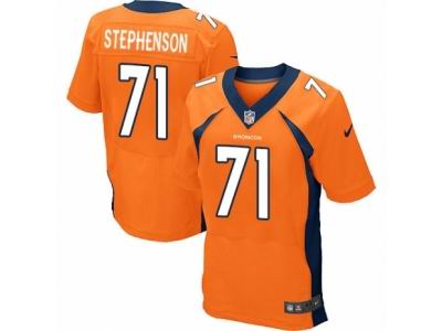 Nike Denver Broncos #71 Donald Stephenson Elite Orange Jersey
