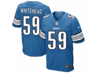 Nike Detroit Lions #59 Tahir Whitehead Elite Light Blue Jersey
