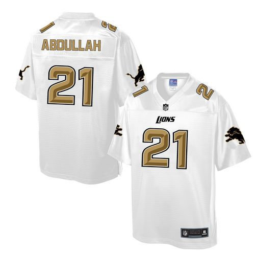 Nike Detroit Lions 21 Ameer Abdullah White NFL Pro Line Fashion Game Jersey