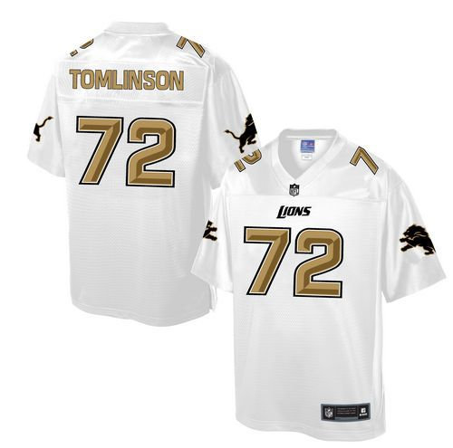 Nike Detroit Lions 72 Laken Tomlinson White NFL Pro Line Fashion Game Jersey