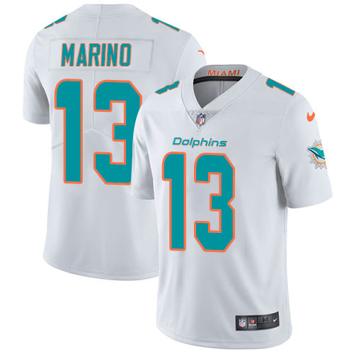 Nike Dolphins #13 Dan Marino White Youth Stitched NFL Vapor Untouchable Limited Jersey