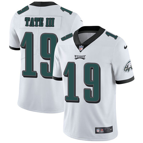 Nike Eagles #19 Golden Tate III White Youth Stitched NFL Vapor Untouchable Limited Jersey