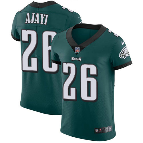 Nike Eagles #26 Jay Ajayi Midnight Green Team Color Men's Stitched NFL Vapor Untouchable Elite Jersey