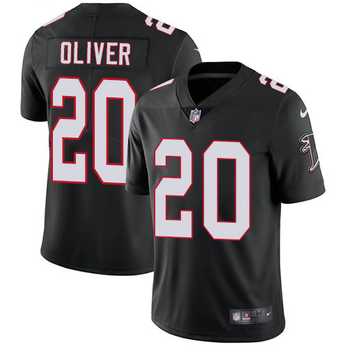 Nike Falcons #20 Isaiah Oliver Black Alternate Youth Stitched NFL Vapor Untouchable Limited Jersey