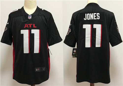 Nike Falcons 11 Julio Jones Black New Vapor Untouchable Limited Jersey